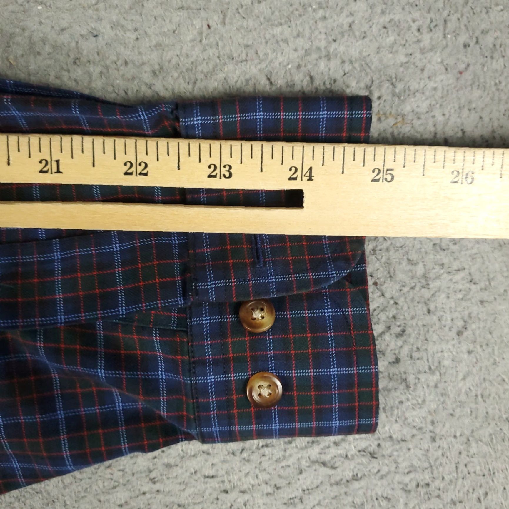 Brooks Brothers VINTAGE Brooks Brothers Shirt Mens Large Blue Red Plaid Button Up Long Sleeve Size US L / EU 52-54 / 3 - 6 Thumbnail