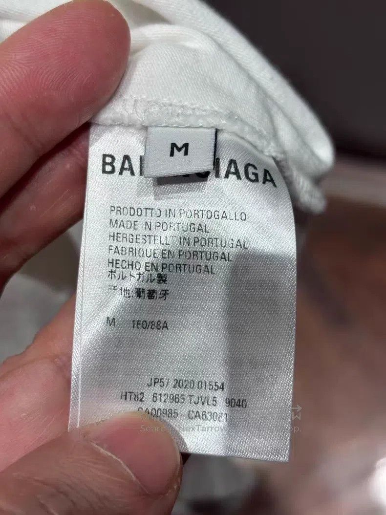 Balenciaga Balenciaga Letter Print Short Sleeve T-Shirt Size US M / EU 48-50 / 2 - 3 Thumbnail