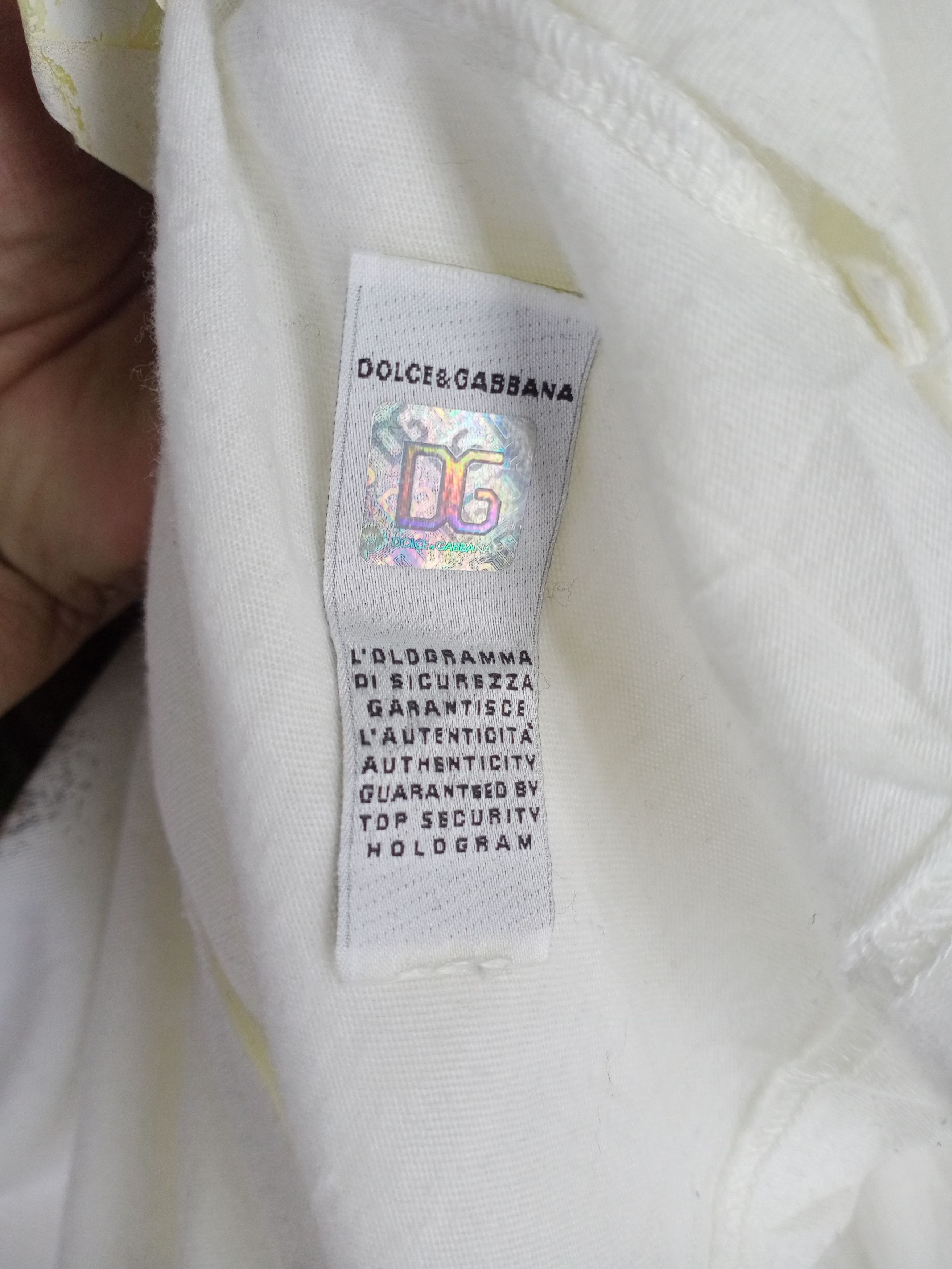 Dolce & Gabbana RARE DOLCE & GABBANA HALF BUTTON LONG SLEEVE TSHIRT Size US L / EU 52-54 / 3 - 6 Thumbnail