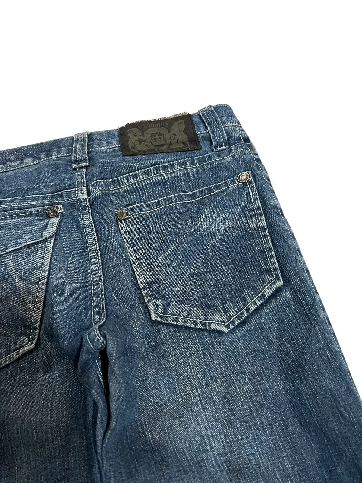 If Six Was Nine × Japanese Brand × Seditionaries 🌈90’s style Lowbox Washed Honeycomb Punk Jean Size US 30 / EU 46 - 9 Thumbnail