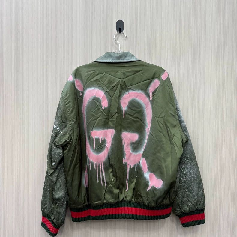 Gucci Gucci Graffiti printed coat on the back 2504-Nextarrow Size US M / EU 48-50 / 2 - 2 Thumbnail