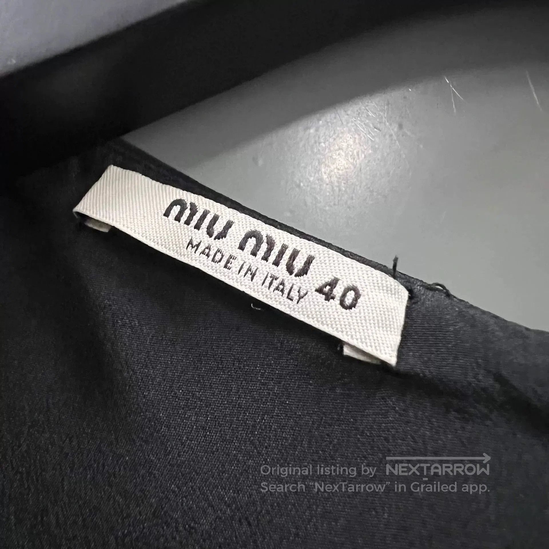 Miu Miu miumiu black bow dress size 40. Size M / US 6-8 / IT 42-44 - 3 Thumbnail
