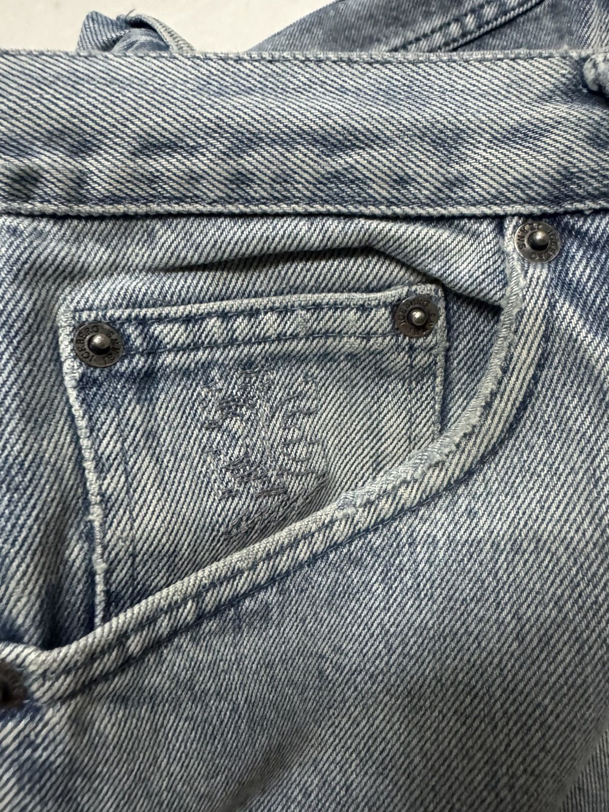 Iceberg 💥BAGGY💥90s WIDE ICEBERG MADE ITALY GRUNGE WASHED JEANS Size US 29 - 12 Thumbnail
