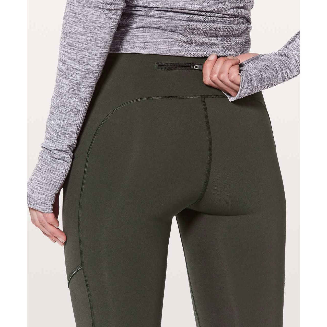 Lululemon Lululemon Speed Up Crop 21" Evergreen Size 6 Size 28" / US 6 / IT 42 - 6 Thumbnail