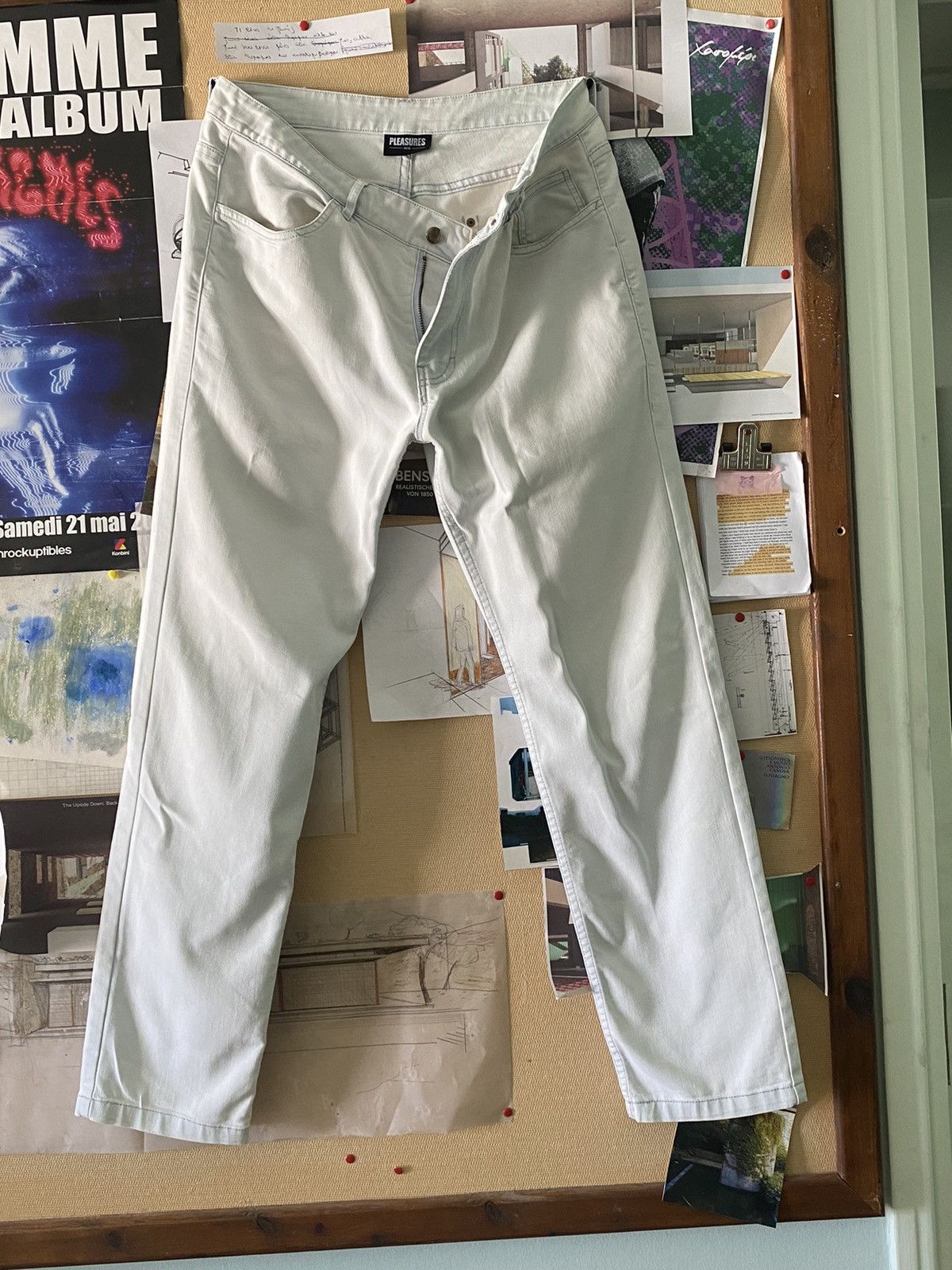 Pleasures Pleasures denim slim fit oversized Size US 30 / EU 46 - 1 Thumbnail