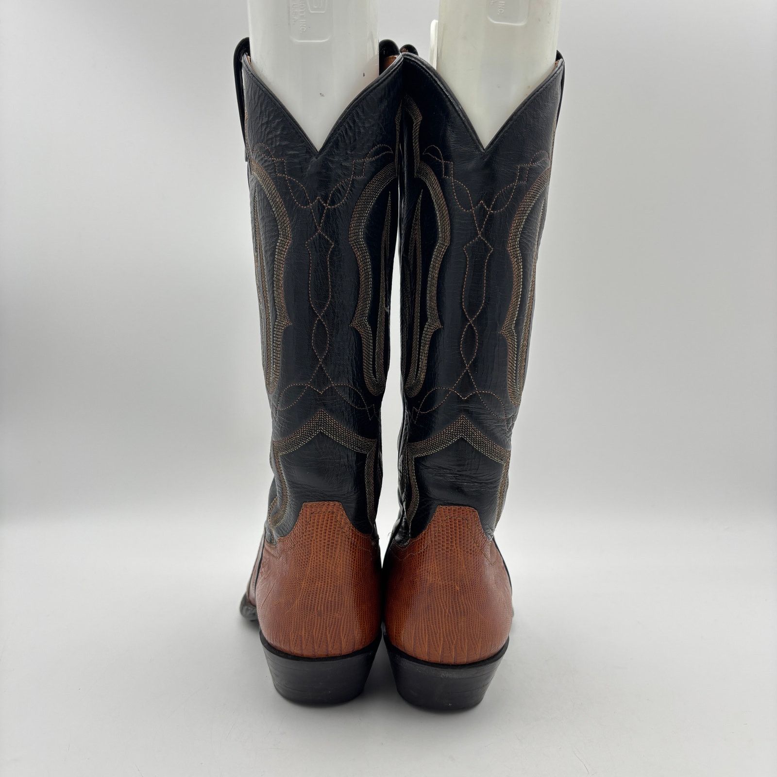 Tony Lama Tony Lama 8243 Lizard Leather Western Cowboy Boots 8.5D Size US 8.5 / EU 41-42 - 4 Thumbnail