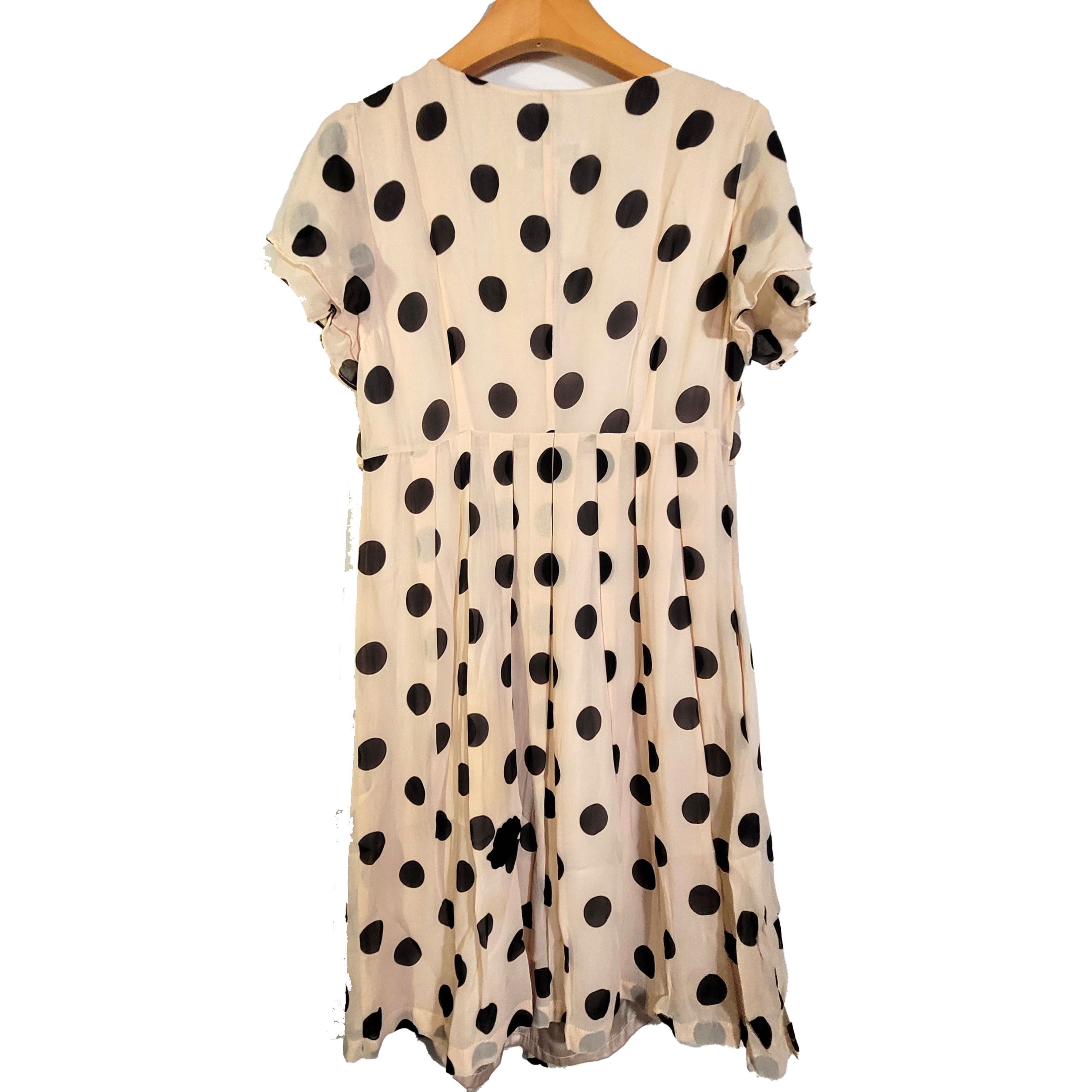 Other Women's Size XXS Silk Short Sleeve Dress SAA566 Size XXS / US 00 / IT 34 - 2 Thumbnail