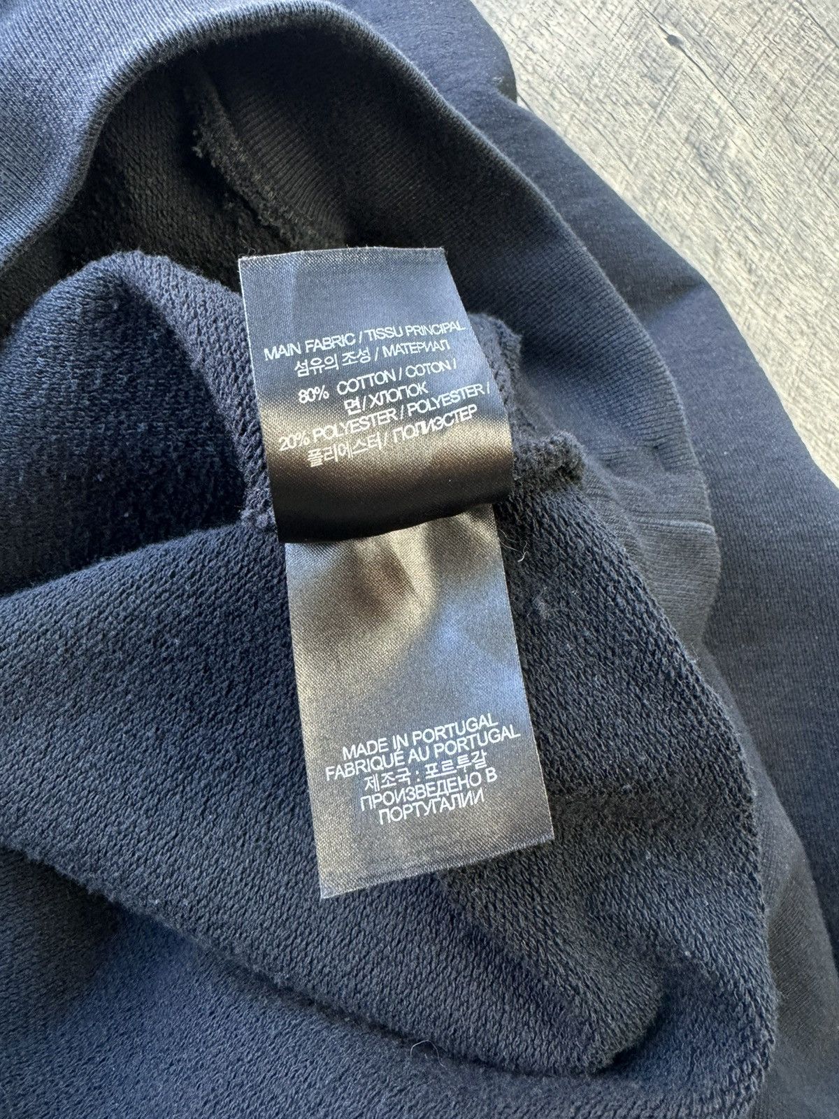 Vetements Vetements Paris Logo Black Oversized Hoodie - Medium Size US M / EU 48-50 / 2 - 10 Thumbnail