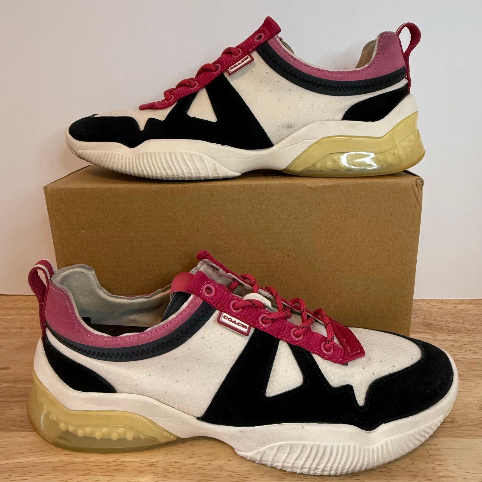 Coach Coach Citysole Runner ‘Chalk/Black’ Sneakers Womens Size 10 Size US 10 / IT 40 - 1 Thumbnail