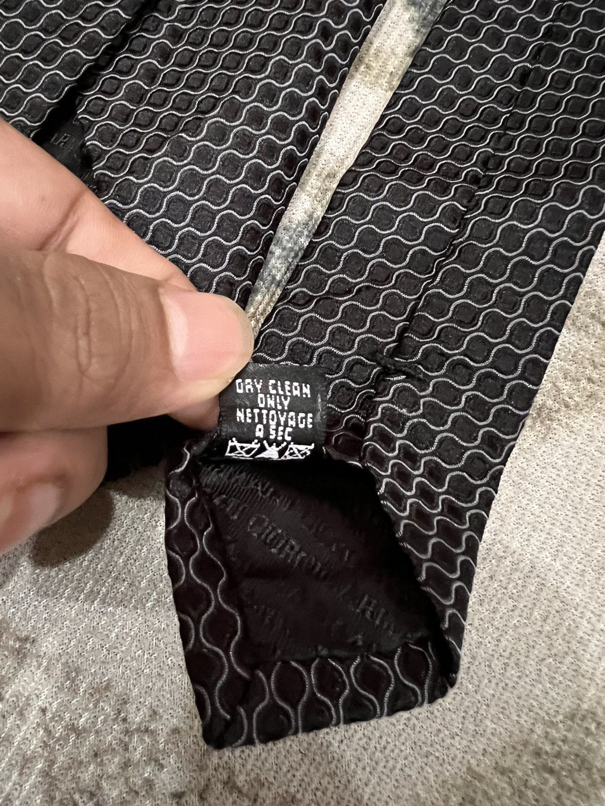 Giorgio Armani Giorgio Armani Silk Tie Size ONE SIZE - 7 Thumbnail
