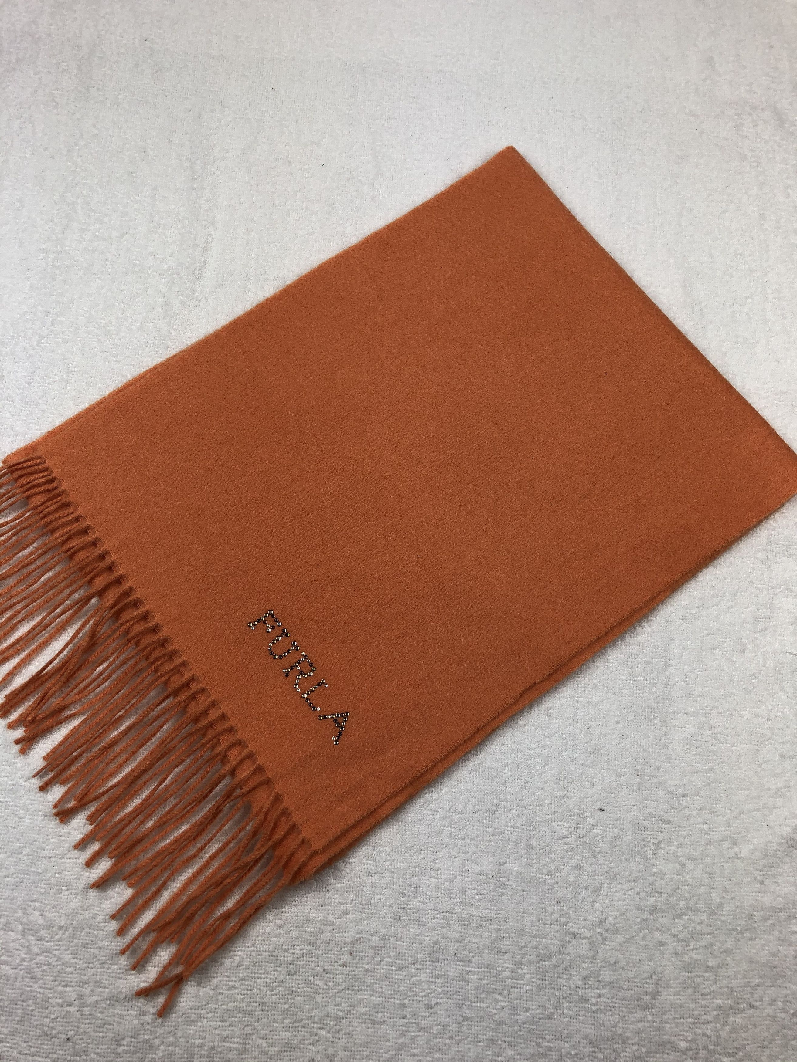Furla × Vintage Furla Cashmere Scarf / Muffler / Neckwear Size ONE SIZE - 5 Thumbnail