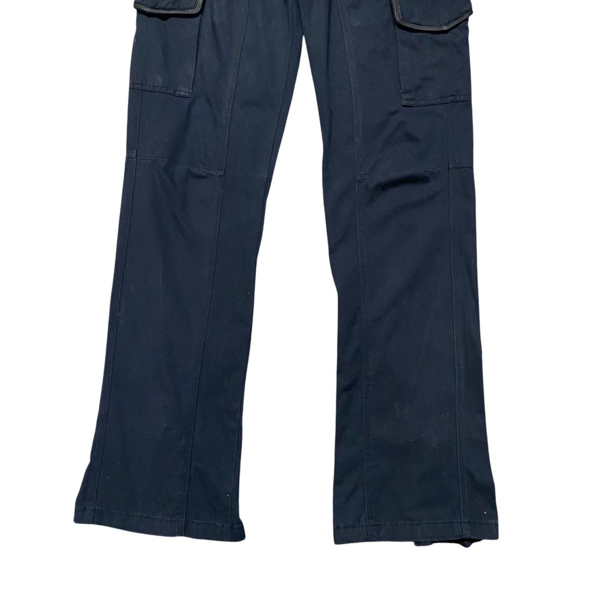 If Six Was Nine BLUTTENBLATT Leather Trimmed Cargo Pants Size US 33 - 8 Thumbnail