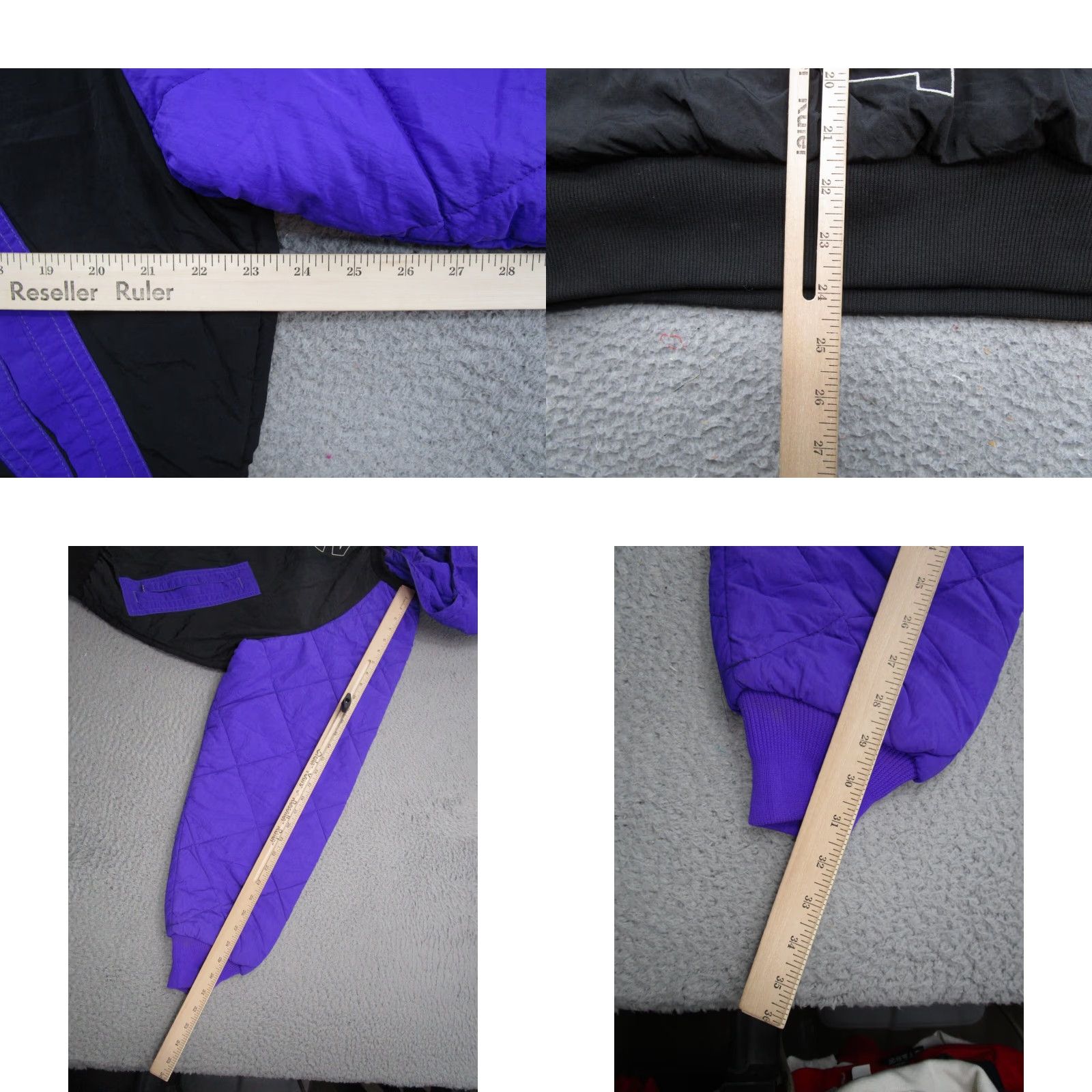 Vintage VTG Arctic Wear Jacket Pullover Nylon Hooded Purple Quilt 90s Ski USA SZ M Mens Size US M / EU 48-50 / 2 - 8 Thumbnail