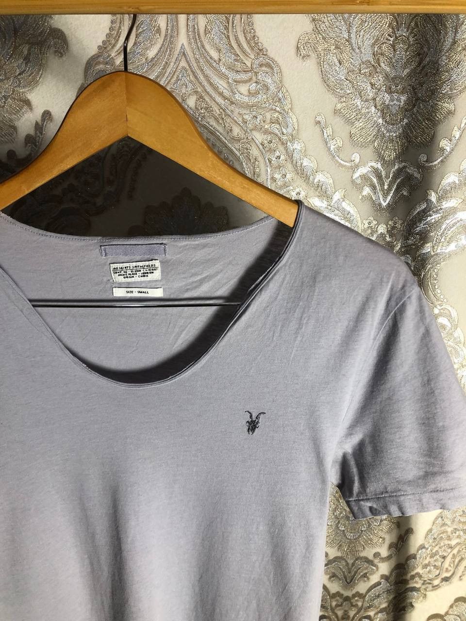 Allsaints × Vintage VERY RARE ALLSAINTS SPITALFIELDS DESIGNER T-SHIRT Y2K 90s Size US S / EU 44-46 / 1 - 2 Thumbnail