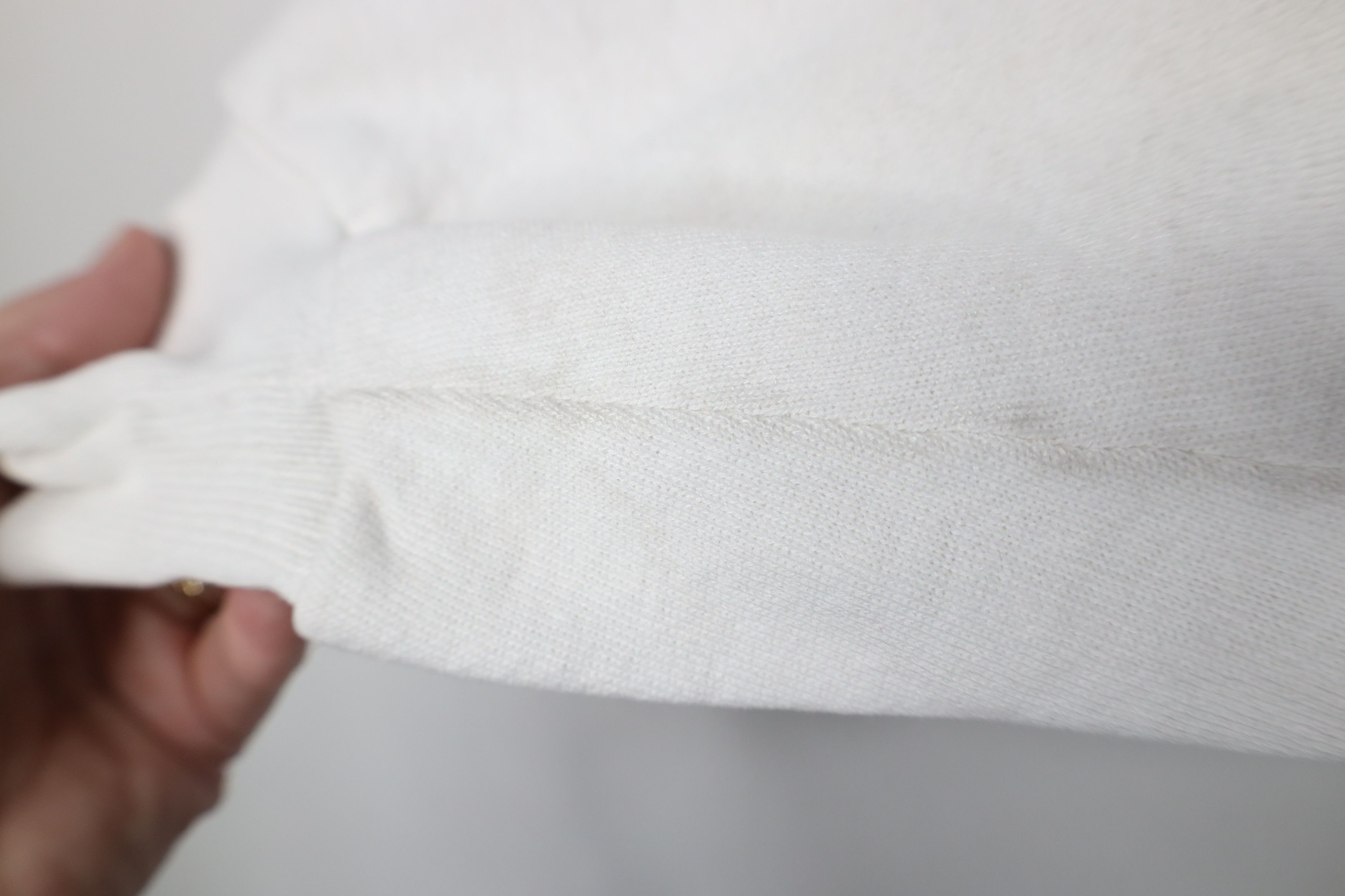 Vintage Vintage 90s Streetwear Blank Crewneck Sweatshirt White USA Size XL / US 12-14 / IT 48-50 - 11 Thumbnail
