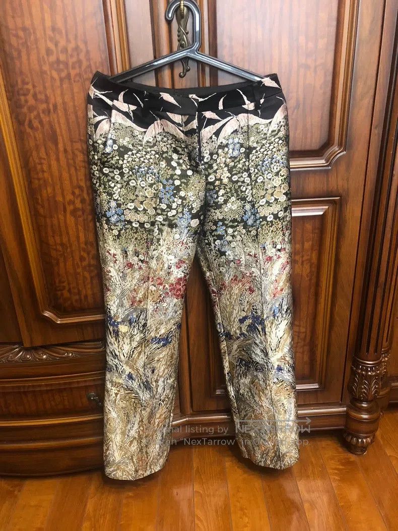 Valentino Valentino Heavy jacquard women's trousers Size 41" - 1 Thumbnail