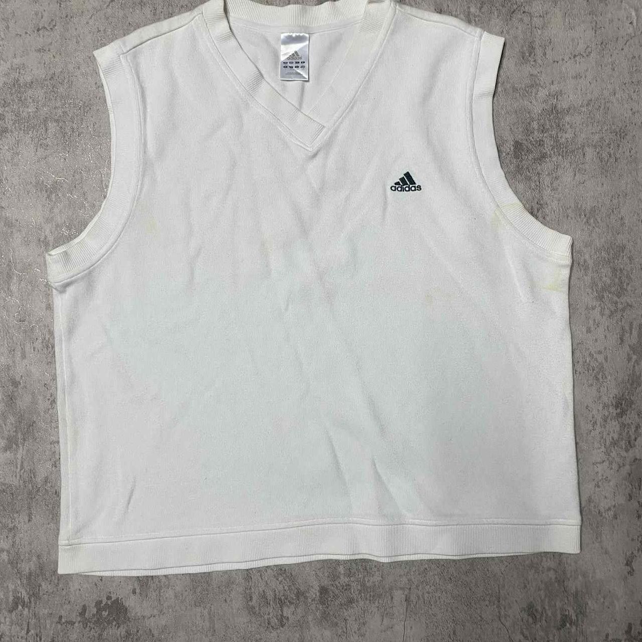 Adidas Adidas white sleeveless shirt Size US L / EU 52-54 / 3 - 1 Thumbnail