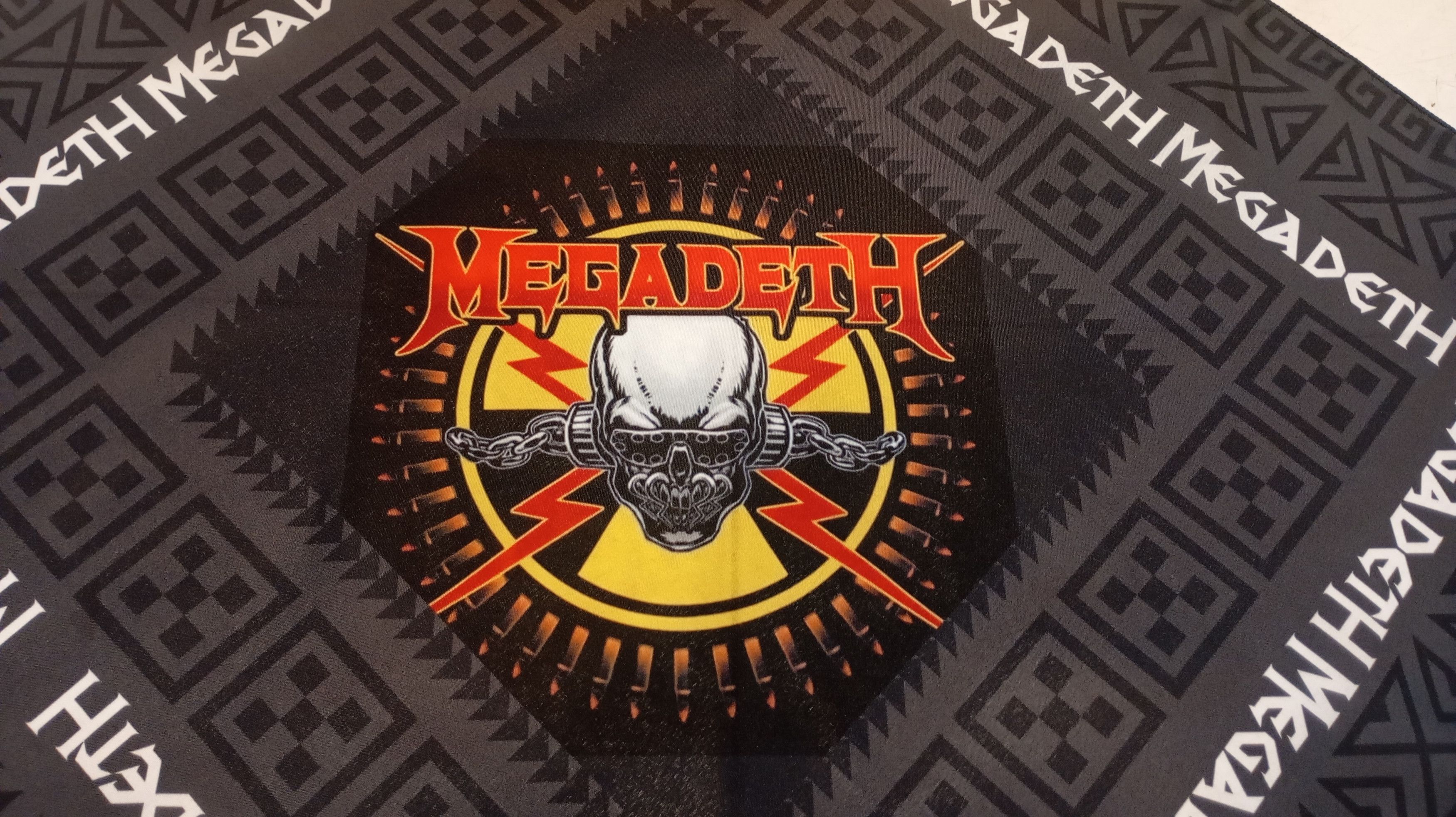 Band Tees Bandana Handkerchief Rock Band Metallica Size ONE SIZE - 2 Thumbnail
