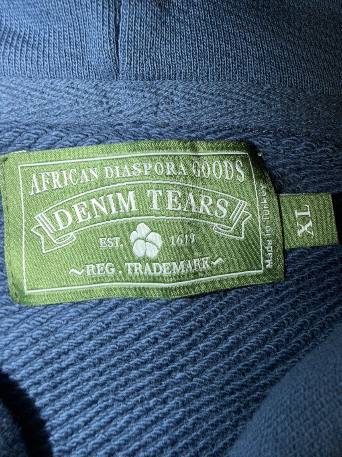 DENIM TEARS Denim Tears Zipup Size US XL / EU 56 / 4 - 6 Thumbnail