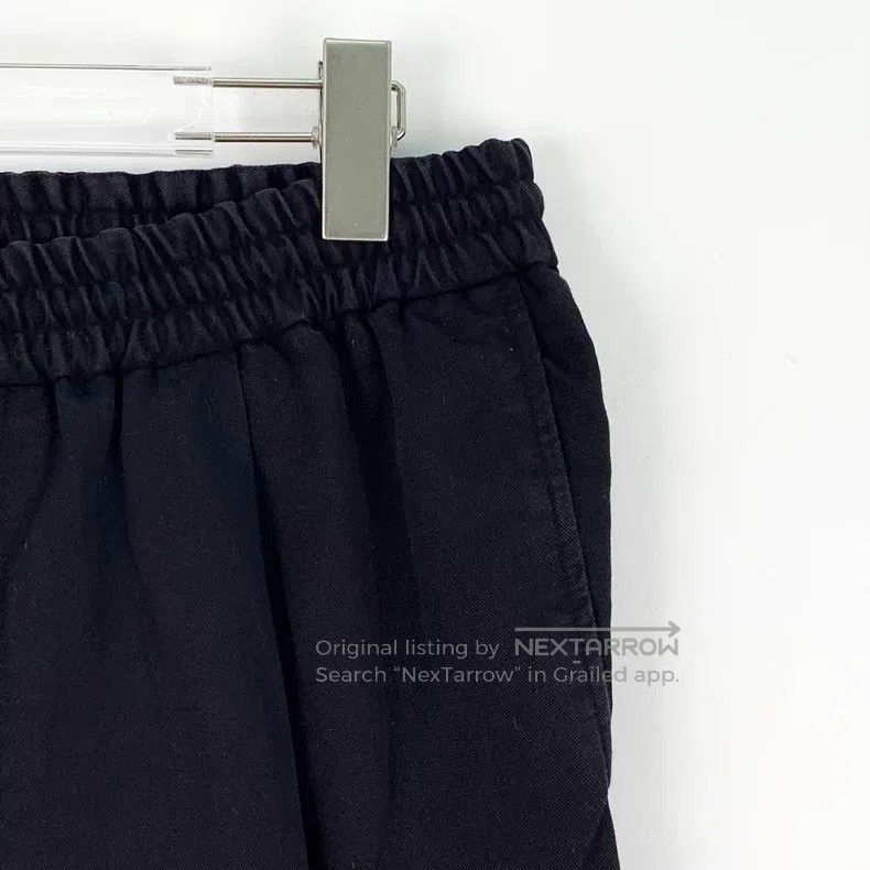 Alexander McQueen Alexander Mcqueen Black cotton casual drawstring trousers Size US 32 / EU 48 - 3 Thumbnail