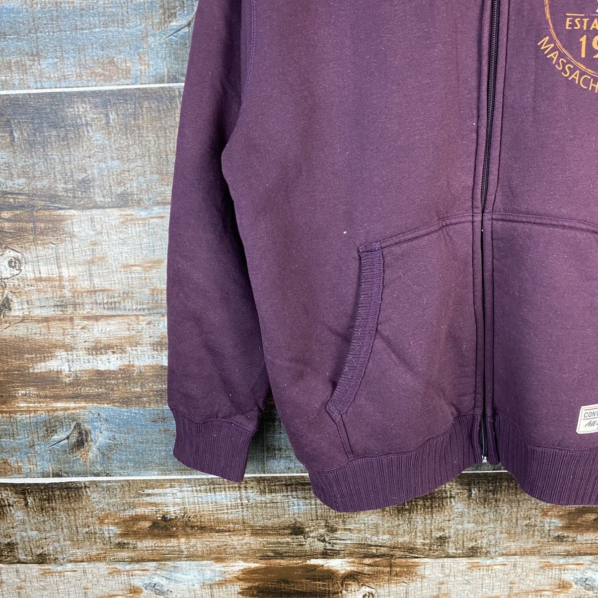 Converse DL Converse Purple Hoodie #C911 Size US L / EU 52-54 / 3 - 7 Thumbnail