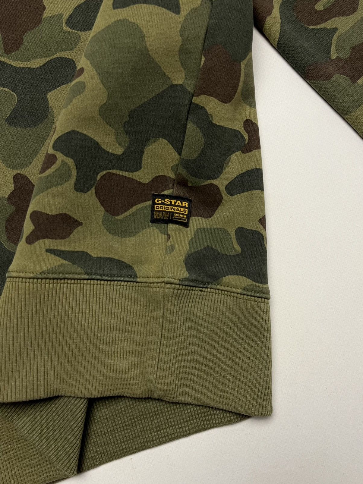 G-Star G-Star RAW camo heavyweight sweatshirt vintage military Size US L / EU 52-54 / 3 - 4 Thumbnail