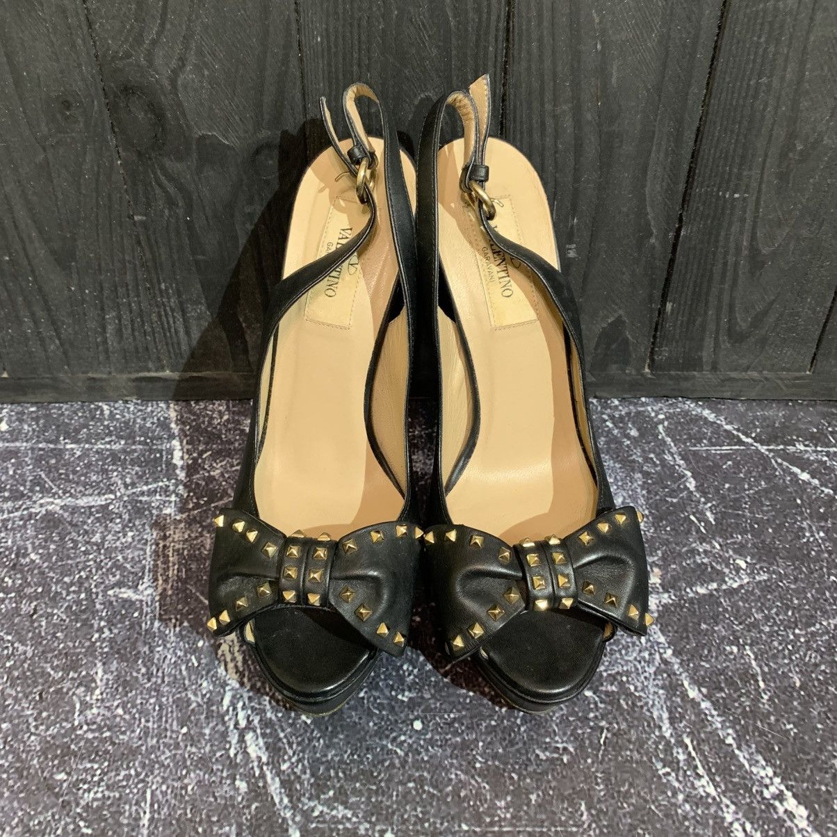 Valentino Valentino Garavani Women’s Leather Heels Size 36 Size US 6 / IT 36 - 4 Thumbnail