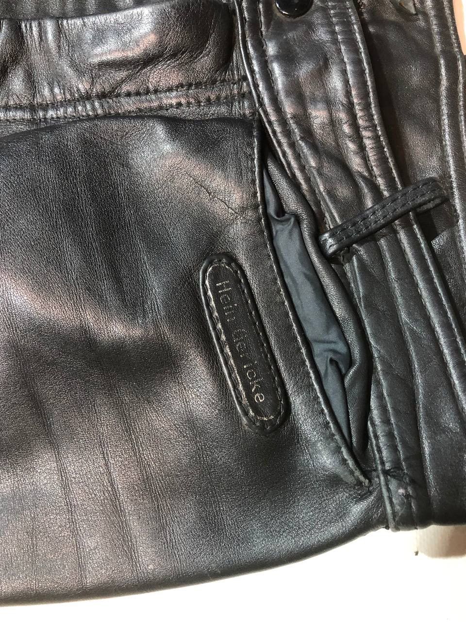 Hein Gericke × Vintage Hein Gericke Moto Biker Leather Pants Vintage Size US 32 / EU 48 - 5 Thumbnail