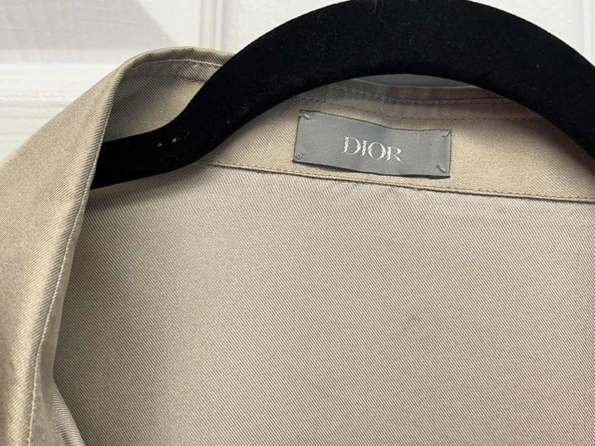 Dior × Stussy Dior x Shawn Stussy Yellowstone Silk Camp Shirt Size US S / EU 44-46 / 1 - 7 Thumbnail