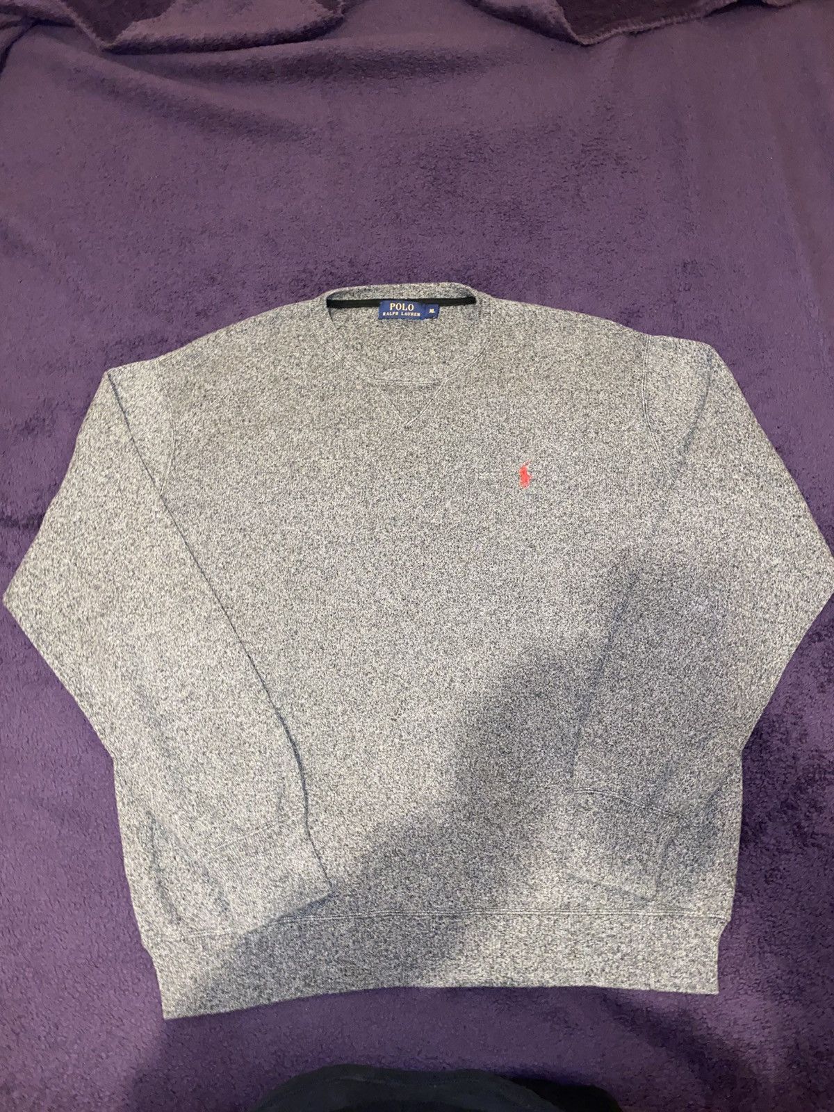 Polo Ralph Lauren Polo Ralph Lauren - Grey Knit Jumper Size US XL / EU 56 / 4 - 1 Thumbnail