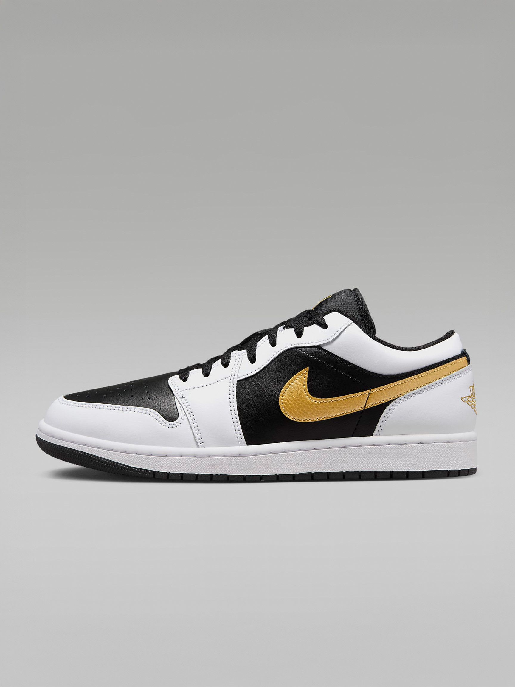 Jordan Brand × Nike Nike Air Jordan 1 Low 'Metallic Gold' 553558-172 Size US 12.5 / EU 45-46 - 1 Thumbnail