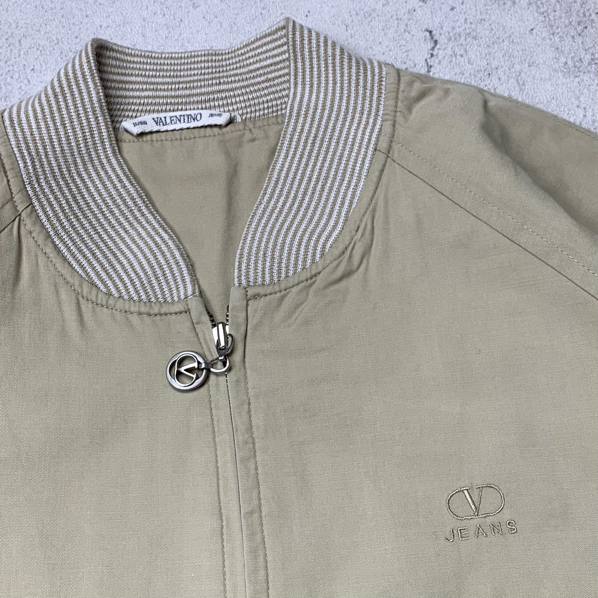 Valentino Vintage 90s Valentino Bomber Jacket Size US M / EU 48-50 / 2 - 4 Thumbnail