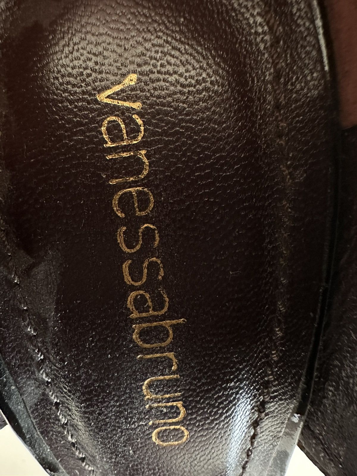 Vanessa Bruno Gold studded Vanesa Bruno velvet heels Size US 8 / IT 38 - 6 Thumbnail