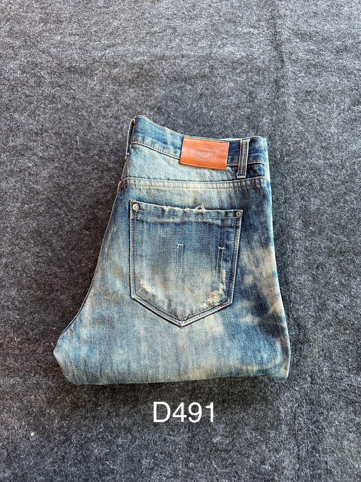 14th Addiction 🔥 Iconic Gipsy Bleach Washed Design Denim Size 32 D491 Size US 32 / EU 48 - 19 Thumbnail