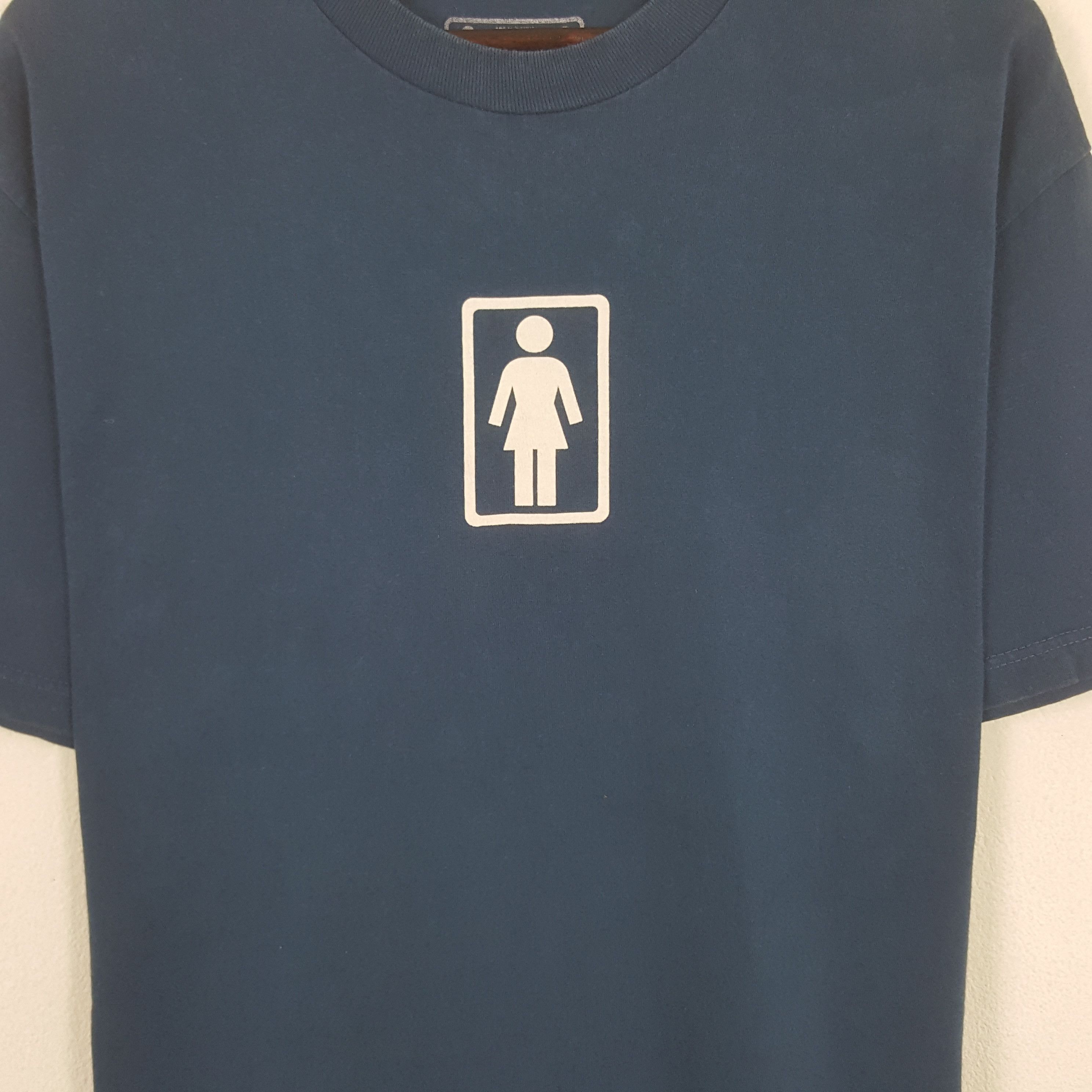 Vintage Vintage Girl Skateboard Tshirt Size US L / EU 52-54 / 3 - 2 Thumbnail