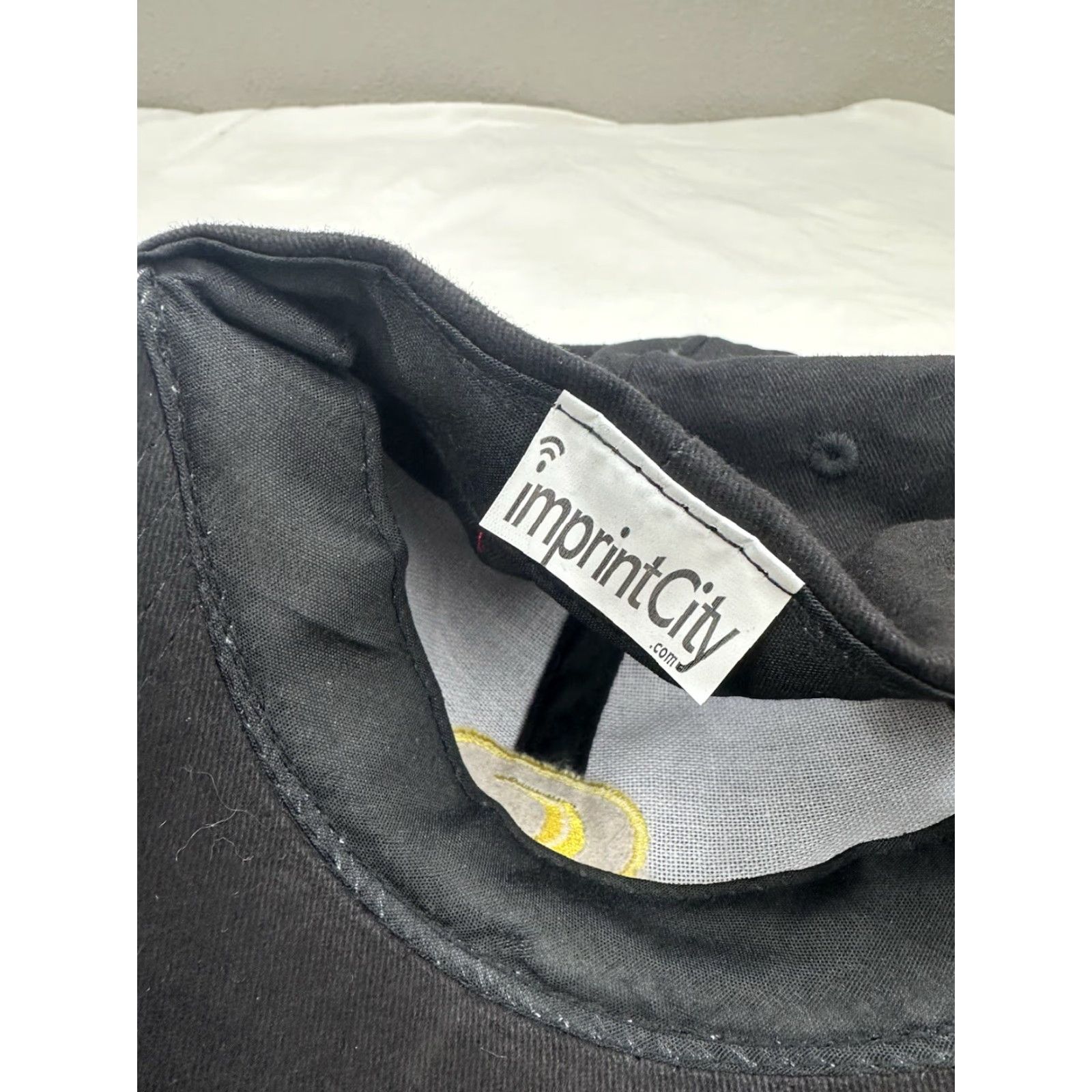 Vintage Imprint City Baseball Hat Black Crossfire Embroidered Adjustable Cap Mens 90s Outdoor Sports Size ONE SIZE - 3 Thumbnail