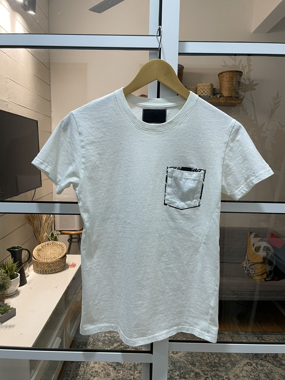 Number (N)ine Number (N)ine Denim Music Pocket Tee Size US S / EU 44-46 / 1 - 1 Thumbnail