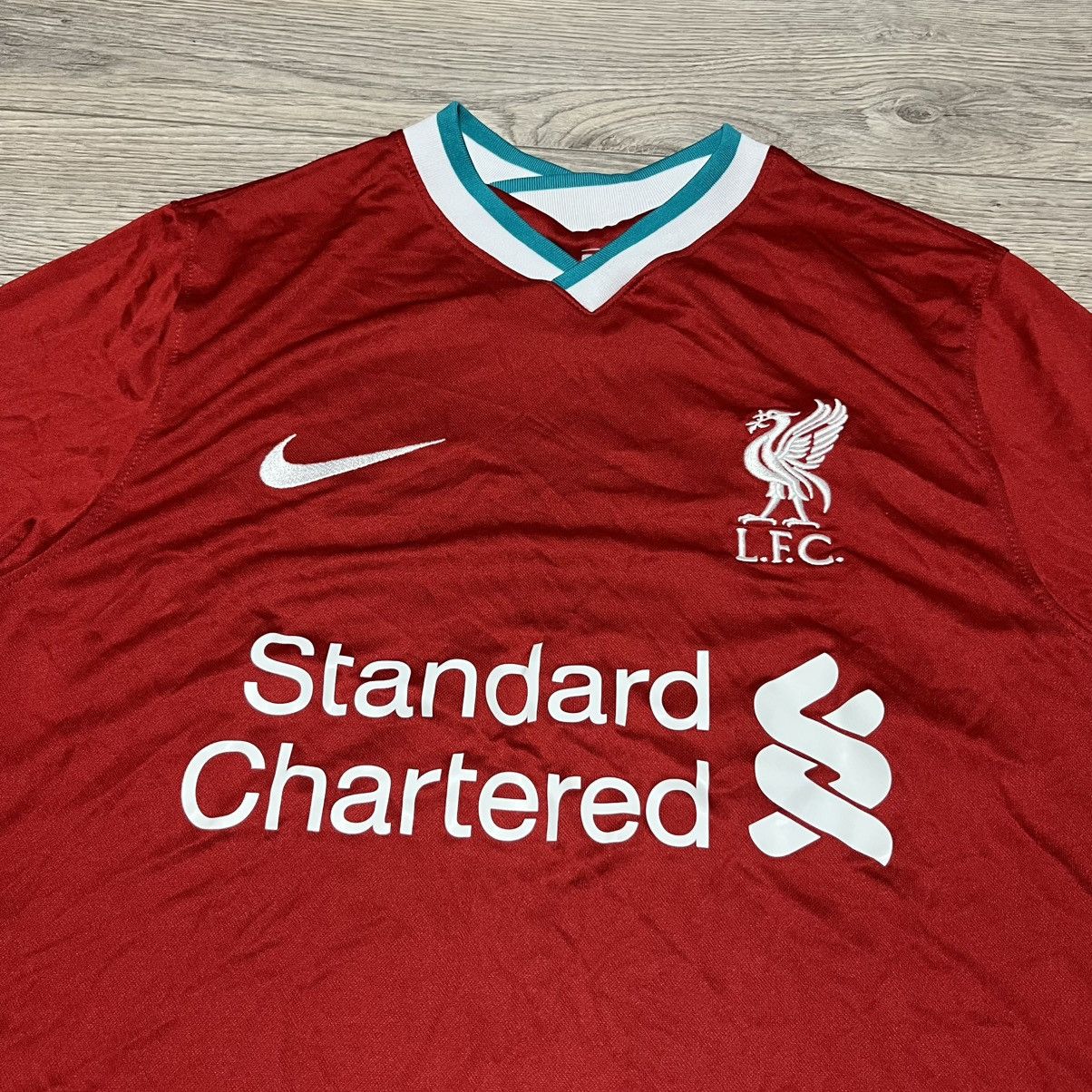 Nike Liverpool nike home jersey 2020/21 Size US S / EU 44-46 / 1 - 2 Thumbnail