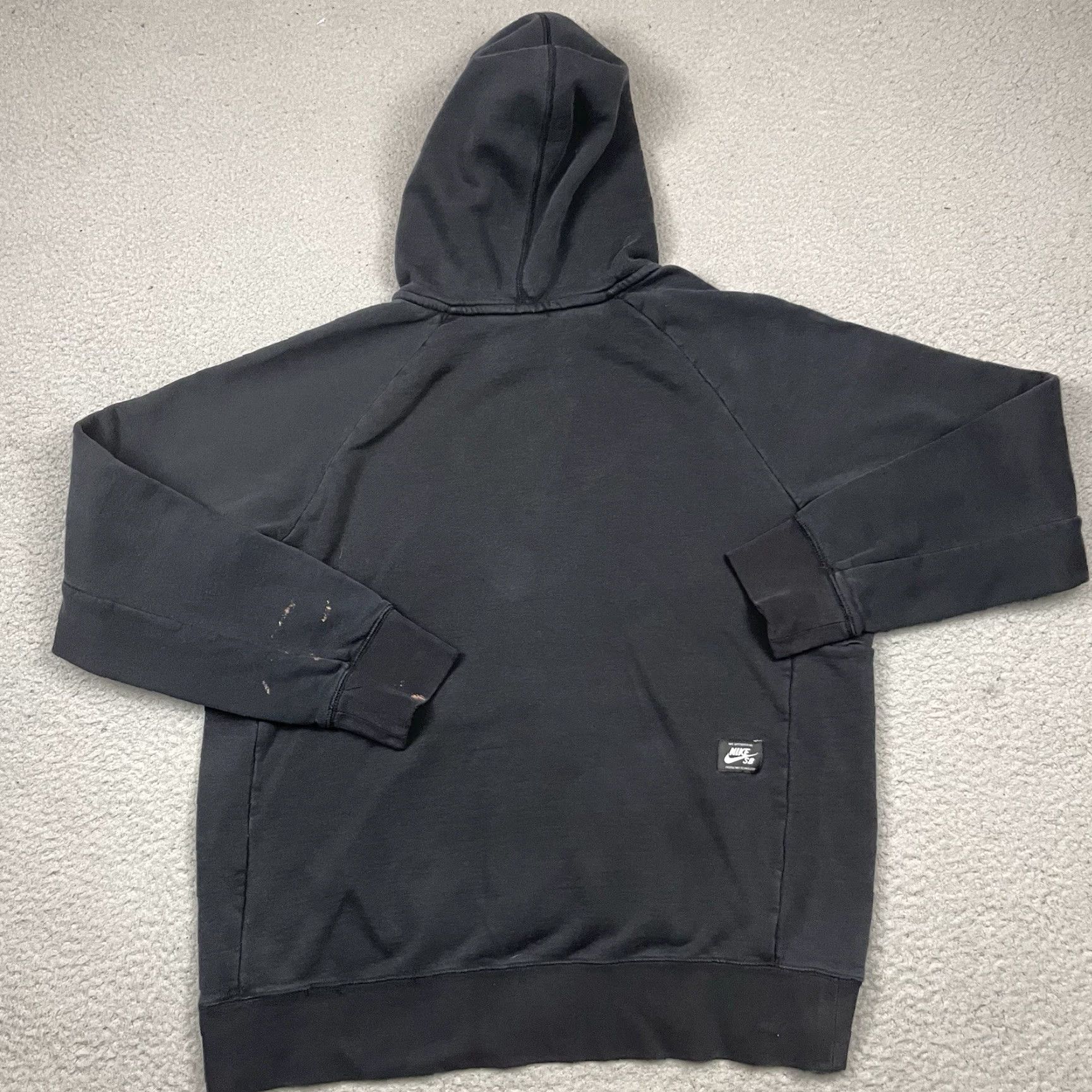 Nike VINTAGE Nike SB Sweatshirt Hoodie Adult L Black Logo 90s Grunge Skateboarding Y2K Size US L / EU 52-54 / 3 - 5 Thumbnail