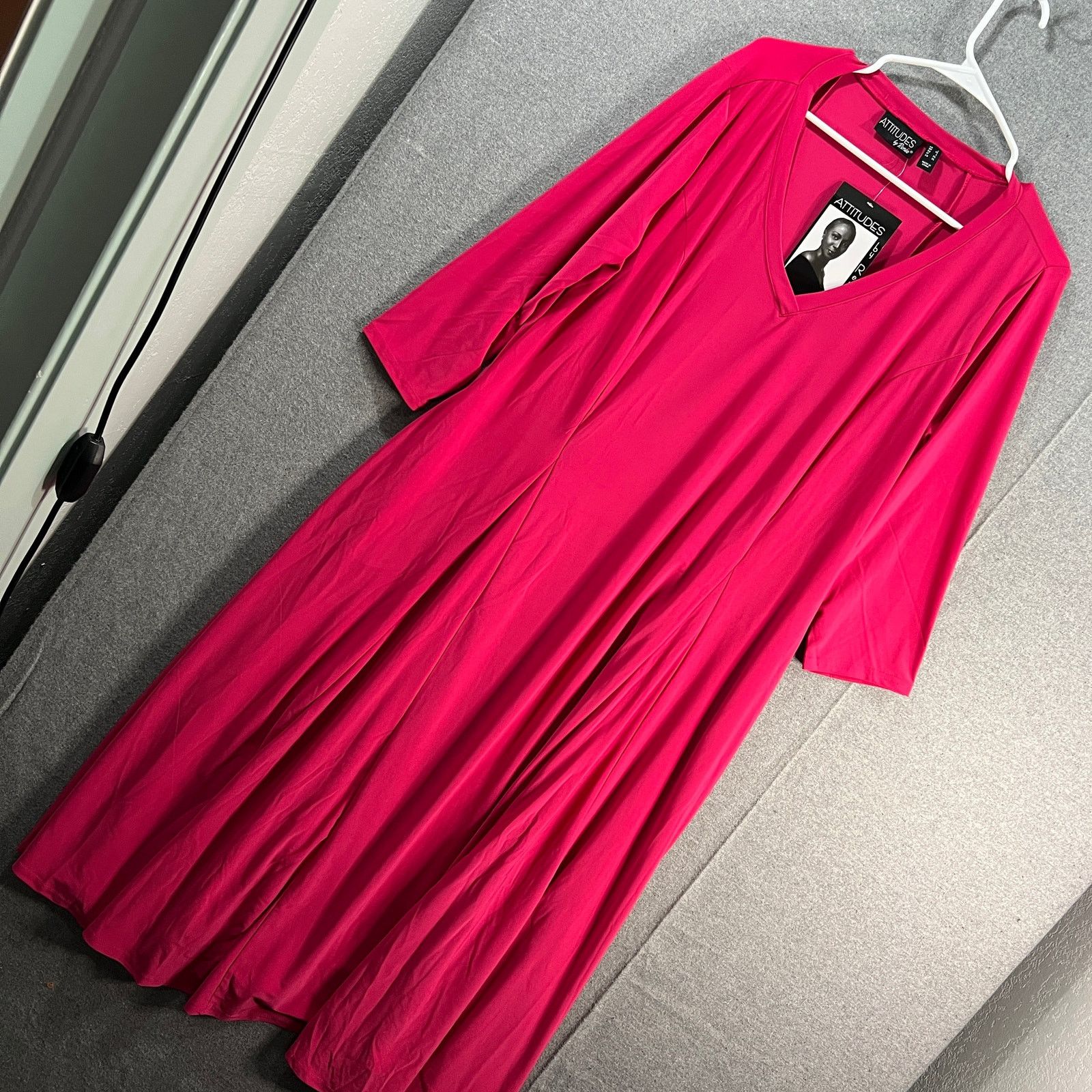 Other Attitudes by Renee Regular Como Jersey 3/4-Sleev Size L / US 10 / IT 46 - 1 Thumbnail