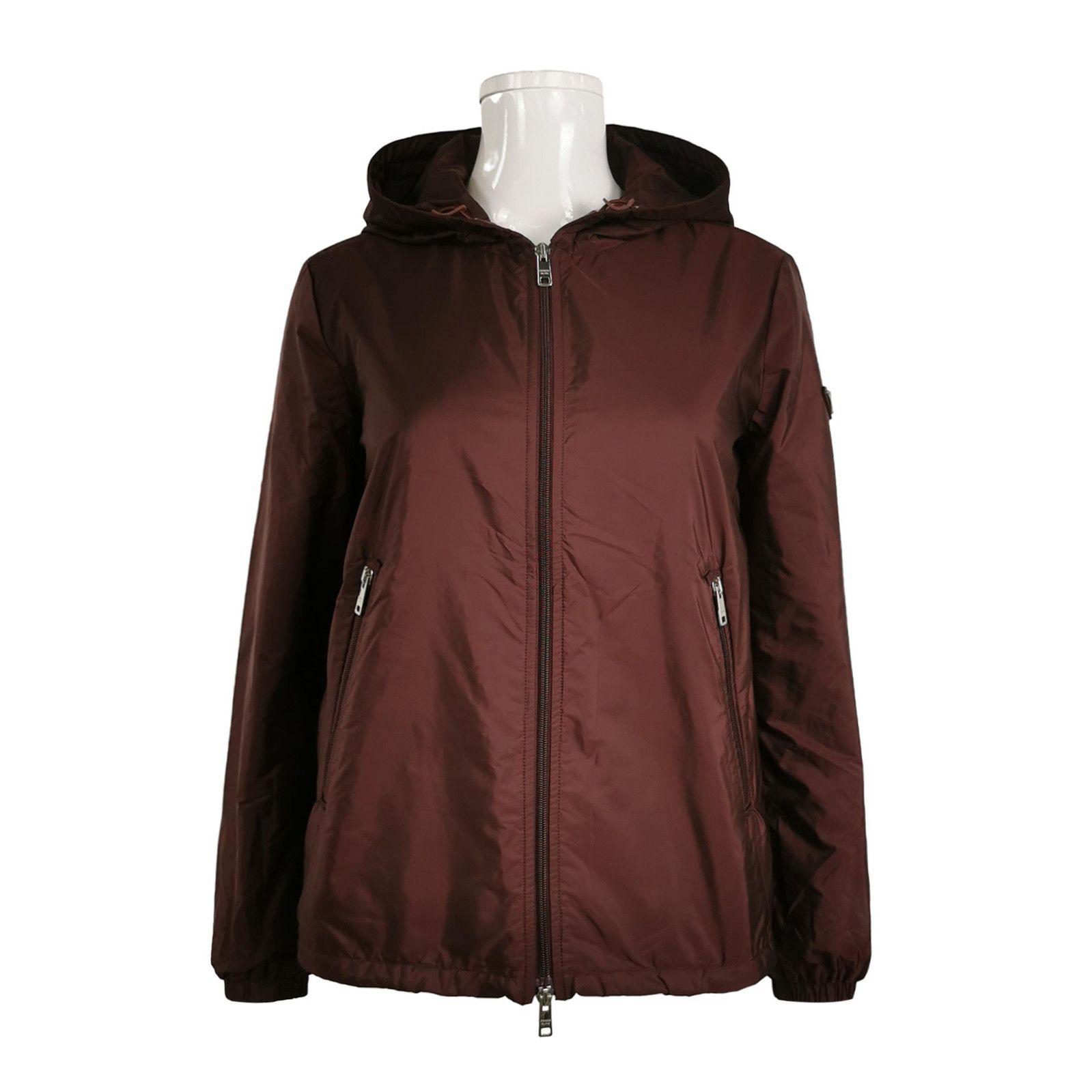 Prada Prada Hooded Cotton Jacket with Triangle Logo - dmc Size M / US 6-8 / IT 42-44 - 1 Thumbnail