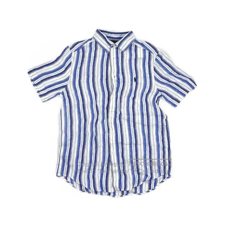 Polo Ralph Lauren Polo Ralph Lauren Kids Striped Short Sleeve Shirt. Size US L / EU 52-54 / 3 - 2 Thumbnail