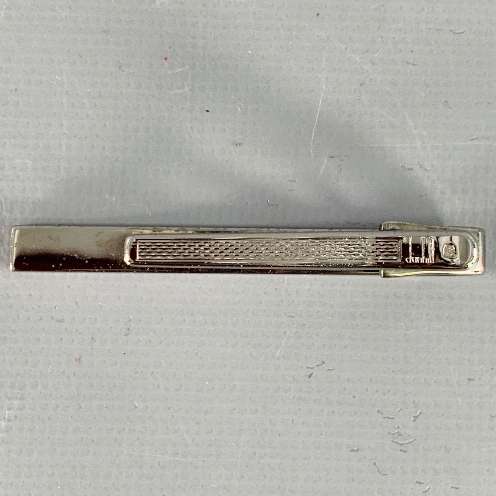 Alfred Dunhill DUNHILL Vintage Silver Gold Metal Tie Clip Size ONE SIZE - 3 Thumbnail