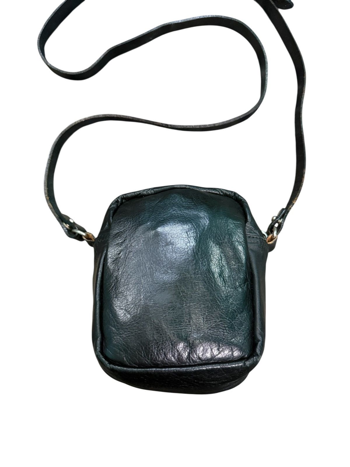 Yohji Yamamoto YSACCS YOHJI YAMAMOTO LEATHER MINI CROSSBODY BAG Size ONE SIZE - 9 Thumbnail