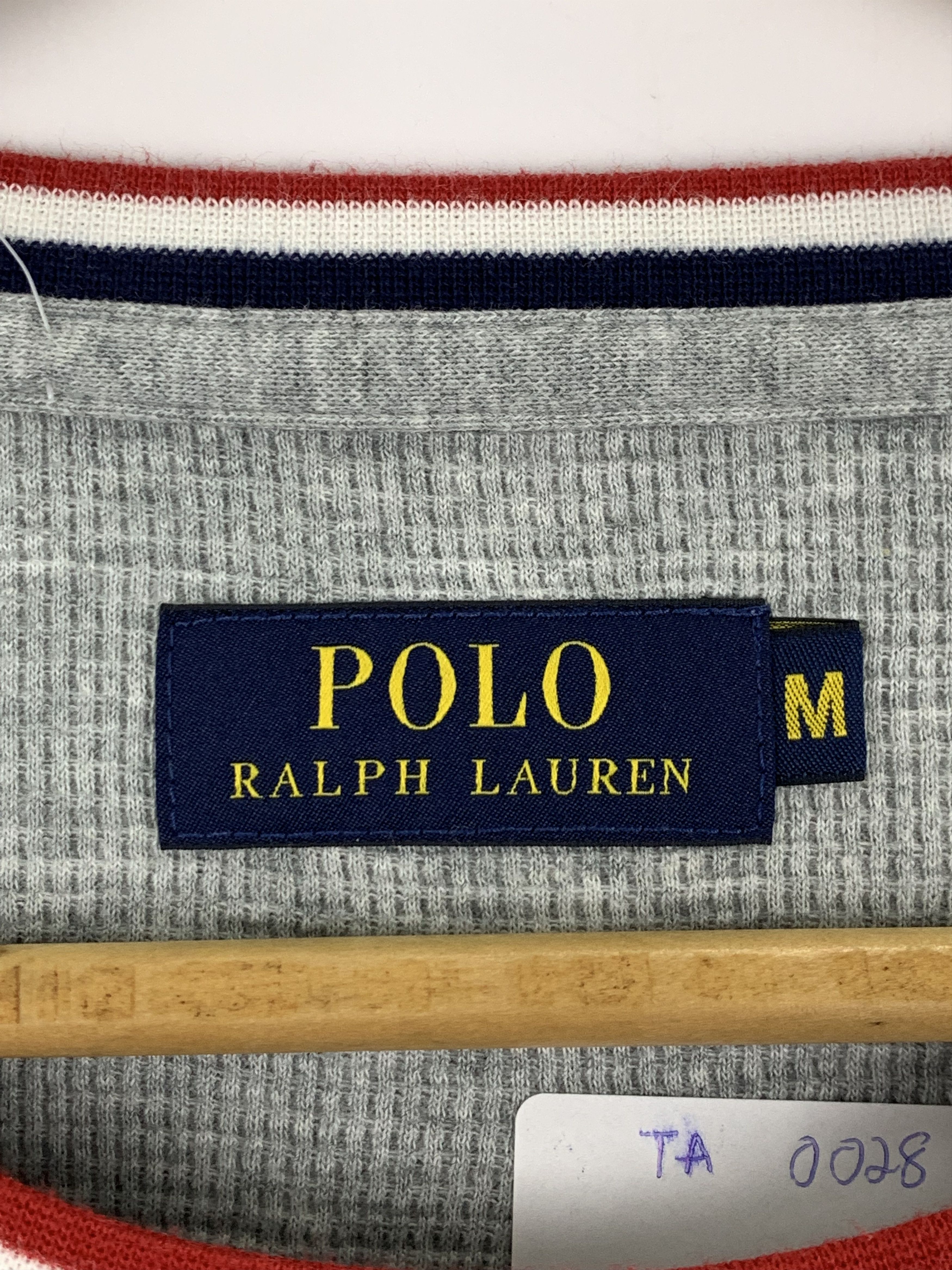 Polo Ralph Lauren × Vintage Vintage Polo Ralph Lauren Long Sleeve Tee TA0028 Size US M / EU 48-50 / 2 - 5 Thumbnail
