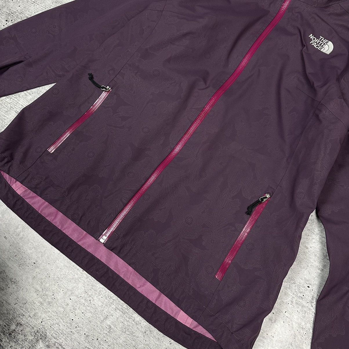 The North Face The North Face HyVent Zip Jacket Printed Flower Windstopper Size L / US 10 / IT 46 - 4 Thumbnail