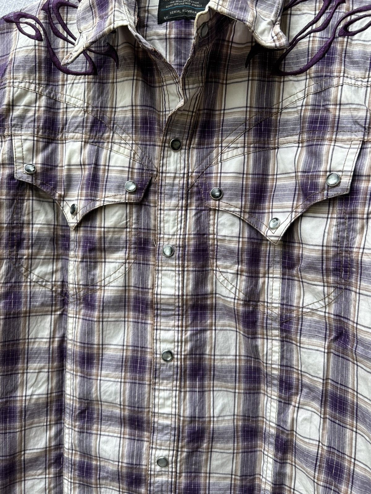20471120 × Japanese Brand NCFM - Japanese plaid button seditionaries shirt Size US M / EU 48-50 / 2 - 4 Thumbnail
