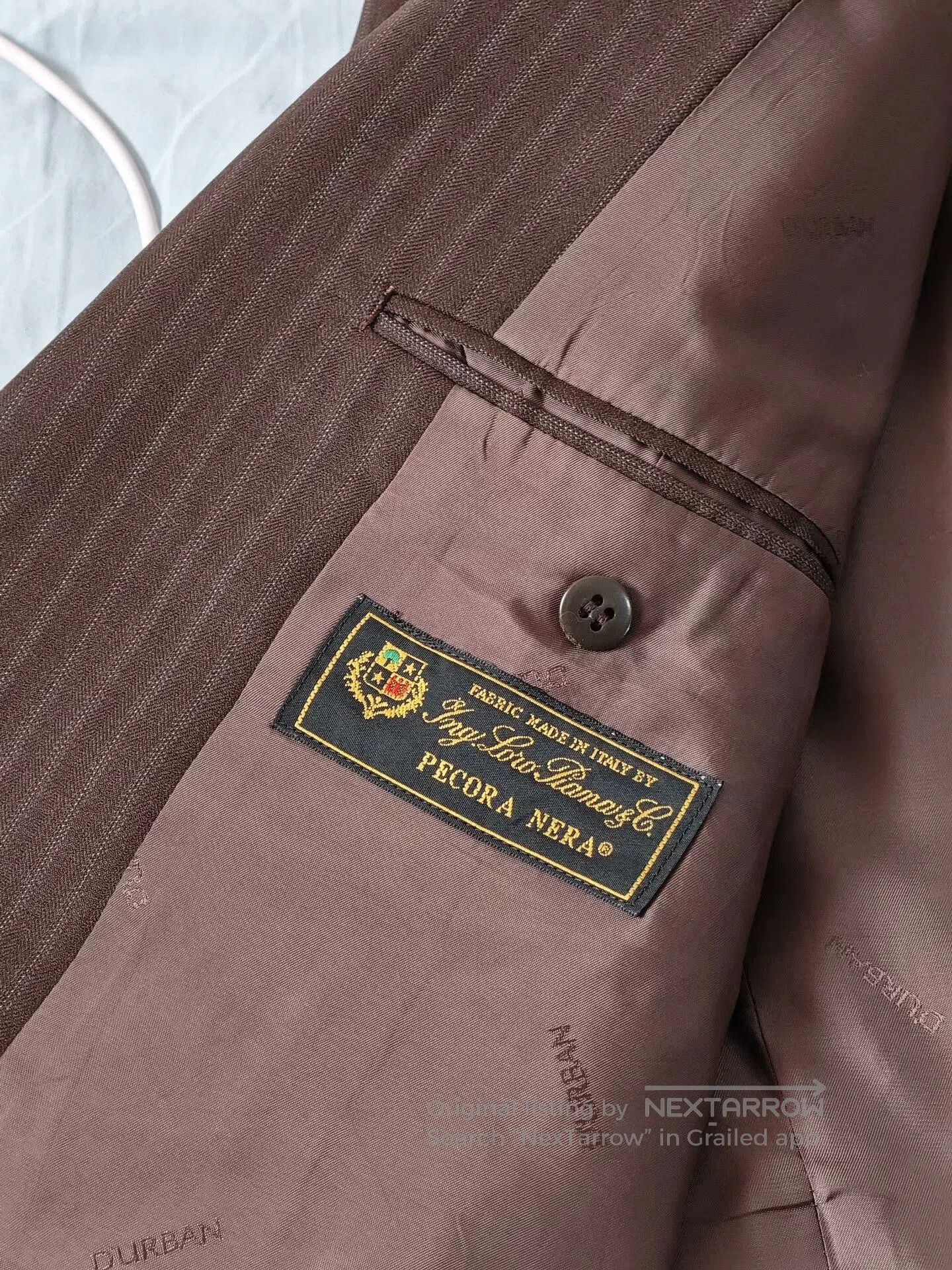 Loro Piana Italian Loro Piana Wool Suit Jacket. Size US M / EU 48-50 / 2 - 7 Thumbnail