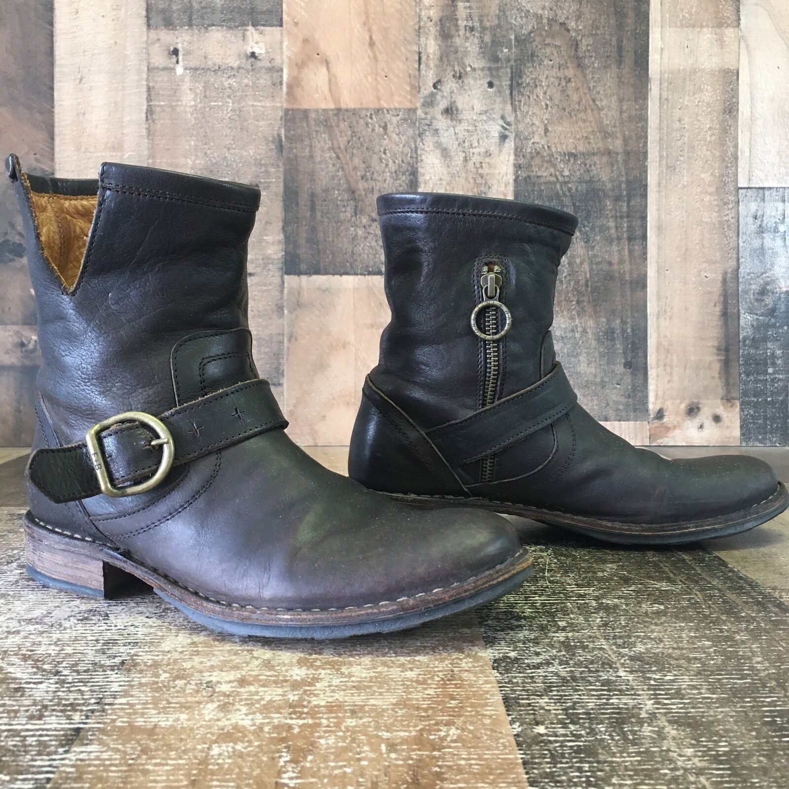 Fiorentini + Baker Fiorentini Baker Side Zip Buckle Ankle Boots Womens 5.5 Size US 5.5 / IT 35.5 - 5 Thumbnail