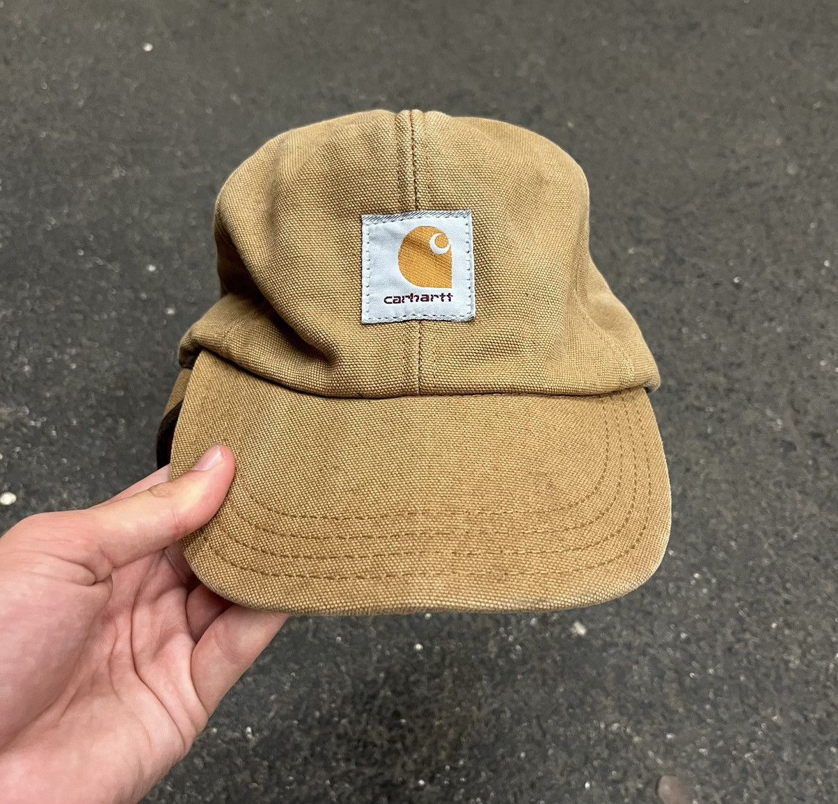 Carhartt × Vintage Carhartt vintage insulated cap streetwear hype workwear rare Size ONE SIZE - 1 Thumbnail